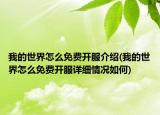 我的世界怎么免費(fèi)開服介紹(我的世界怎么免費(fèi)開服詳細(xì)情況如何)