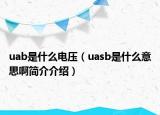 uab是什么電壓（uasb是什么意思啊簡(jiǎn)介介紹）