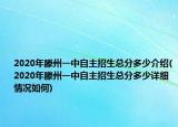 2020年滕州一中自主招生總分多少介紹(2020年滕州一中自主招生總分多少詳細情況如何)