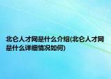 北侖人才網(wǎng)是什么介紹(北侖人才網(wǎng)是什么詳細(xì)情況如何)