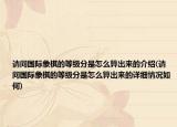 請問國際象棋的等級分是怎么算出來的介紹(請問國際象棋的等級分是怎么算出來的詳細情況如何)
