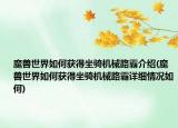 魔獸世界如何獲得坐騎機械路霸介紹(魔獸世界如何獲得坐騎機械路霸詳細(xì)情況如何)