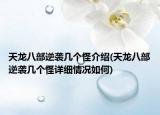 天龍八部逆襲幾個怪介紹(天龍八部逆襲幾個怪詳細(xì)情況如何)