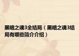 黑暗之魂3全結(jié)局（黑暗之魂3結(jié)局有哪些簡(jiǎn)介介紹）