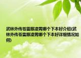 武林外傳蒼雷跟凌霄哪個下本好介紹(武林外傳蒼雷跟凌霄哪個下本好詳細情況如何)