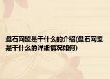 盤石網(wǎng)盟是干什么的介紹(盤石網(wǎng)盟是干什么的詳細情況如何)