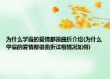 為什么學(xué)霸的愛情都很曲折介紹(為什么學(xué)霸的愛情都很曲折詳細情況如何)
