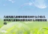 幾度風(fēng)雨幾度春秋的歌名叫什么介紹(幾度風(fēng)雨幾度春秋的歌名叫什么詳細(xì)情況如何)