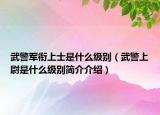 武警軍銜上士是什么級(jí)別（武警上尉是什么級(jí)別簡介介紹）