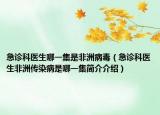 急診科醫(yī)生哪一集是非洲病毒（急診科醫(yī)生非洲傳染病是哪一集簡(jiǎn)介介紹）