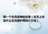哪一個(gè)生肖是神的化身（玄天上帝是什么生肖保護(hù)神簡介介紹）
