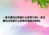 一夜夫妻百日恩是什么意思介紹(一夜夫妻百日恩是什么意思詳細(xì)情況如何)