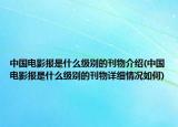 中國電影報是什么級別的刊物介紹(中國電影報是什么級別的刊物詳細情況如何)