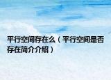 平行空間存在么（平行空間是否存在簡(jiǎn)介介紹）