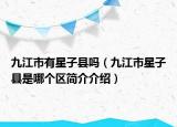 九江市有星子縣嗎（九江市星子縣是哪個(gè)區(qū)簡(jiǎn)介介紹）