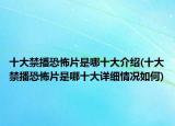 十大禁播恐怖片是哪十大介紹(十大禁播恐怖片是哪十大詳細情況如何)