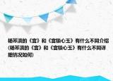 楊冪演的《宮》和《宮鎖心玉》有什么不同介紹(楊冪演的《宮》和《宮鎖心玉》有什么不同詳細(xì)情況如何)