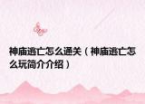 神廟逃亡怎么通關(guān)（神廟逃亡怎么玩簡介介紹）