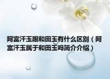 阿富汗玉跟和田玉有什么區(qū)別（阿富汗玉屬于和田玉嗎簡介介紹）