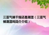 三亞氣候干燥還是潮濕（三亞氣候潮濕嗎簡(jiǎn)介介紹）