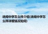 徐聞中學怎么樣介紹(徐聞中學怎么樣詳細情況如何)