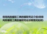 信用風(fēng)險(xiǎn)緩釋工具的緩釋憑證介紹(信用風(fēng)險(xiǎn)緩釋工具的緩釋憑證詳細(xì)情況如何)