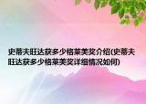 史蒂夫旺達獲多少格萊美獎介紹(史蒂夫旺達獲多少格萊美獎詳細情況如何)