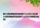 姜大成和姜智英到底是什么關(guān)系介紹(姜大成和姜智英到底是什么關(guān)系詳細情況如何)