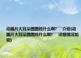 動畫片大耳朵圖圖姓什么啊?````介紹(動畫片大耳朵圖圖姓什么啊?````詳細情況如何)