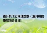 直升機(jī)飛行原理圖解（直升機(jī)的原理簡(jiǎn)介介紹）