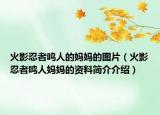 火影忍者鳴人的媽媽的圖片（火影忍者鳴人媽媽的資料簡介介紹）