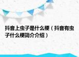 抖音上蟲子是什么梗（抖音有蟲子什么梗簡介介紹）