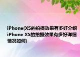 iPhone(XS的拍攝效果有多好介紹 iPhone XS的拍攝效果有多好詳細情況如何)