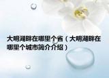 大明湖畔在哪里個?。ù竺骱显谀睦飩€城市簡介介紹）