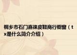 桐鄉(xiāng)市石門嘉徠皮鞋商行櫥窗（tx是什么簡介介紹）