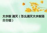 大水蟻 消滅（怎么消滅大水蟻簡介介紹）