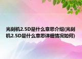 光刻機(jī)2.5D是什么意思介紹(光刻機(jī)2.5D是什么意思詳細(xì)情況如何)