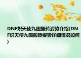 DNF熾天使九圖搬磚姿勢介紹(DNF熾天使九圖搬磚姿勢詳細情況如何)