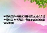 神雕俠侶(80丐幫武林秘籍怎么加點(diǎn)介紹 神雕俠侶 80丐幫武林秘籍怎么加點(diǎn)詳細(xì)情況如何)