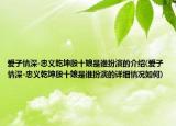 愛子情深-忠義乾坤殷十娘是誰扮演的介紹(愛子情深-忠義乾坤殷十娘是誰扮演的詳細(xì)情況如何)