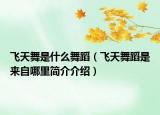 飛天舞是什么舞蹈（飛天舞蹈是來自哪里簡介介紹）