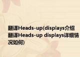 翻譯Heads-up(displays介紹 翻譯Heads-up displays詳細情況如何)