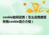 cookie如何設置（怎么設置接受所有cookie簡介介紹）