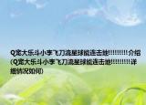 Q寵大樂(lè)斗小李飛刀流星球能連擊地!!!!!!!!!介紹(Q寵大樂(lè)斗小李飛刀流星球能連擊地!!!!!!!!!詳細(xì)情況如何)