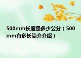 500mm長(zhǎng)度是多少公分（500mm有多長(zhǎng)簡(jiǎn)介介紹）