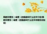 韓劇壞愛情（毒愛）的插曲叫什么名字介紹(韓劇壞愛情（毒愛）的插曲叫什么名字詳細情況如何)