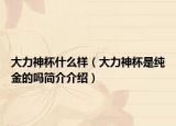 大力神杯什么樣（大力神杯是純金的嗎簡(jiǎn)介介紹）
