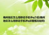 梅州地區(qū)怎么用移動(dòng)手機(jī)沖q介紹(梅州地區(qū)怎么用移動(dòng)手機(jī)沖q詳細(xì)情況如何)
