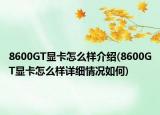8600GT顯卡怎么樣介紹(8600GT顯卡怎么樣詳細(xì)情況如何)