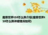 魔獸世界t10怎么換介紹(魔獸世界t10怎么換詳細(xì)情況如何)